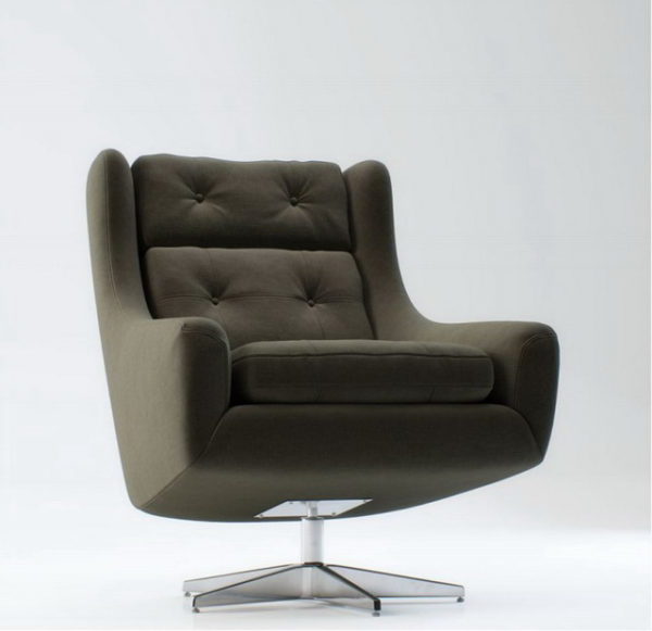Chair Modern Fabric Reclining