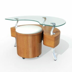 Furniture Modern Home Bar Counter 3d model