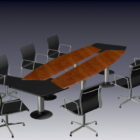 Modern Meeting Table And Chairs
