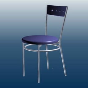 Modern Metal Bar Chair 3d model