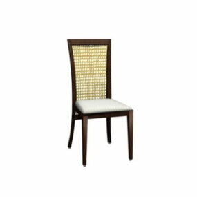 Krzesło do jadalni nowoczesnego minimalizmu Model 3D