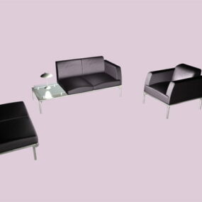 Modern Office Sofas 3d model