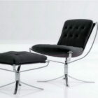 Modern Reclining Chair With Ottoman