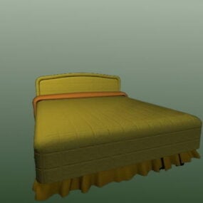Modern Simmons Bed 3d model