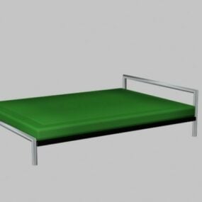 Modern Simple Bed 3d model