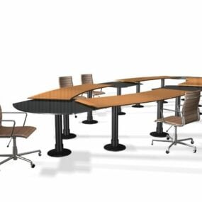 Modular Conference Table Sets 3d model