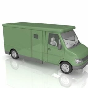 Money Truck 3d-modell