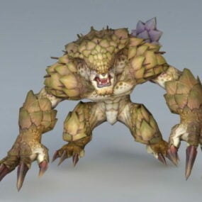3D model stvoření Monster Beast
