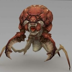 Model 3D Monster Bug