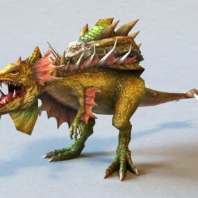 괴물 공룡 3d 모델