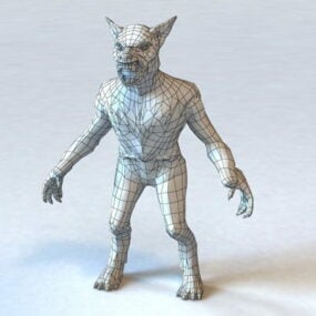 怪物狼人3d模型