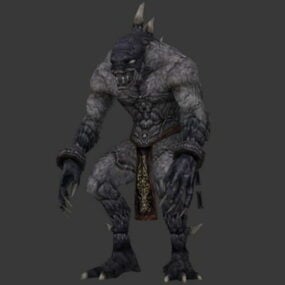 דגם 3D Monster Creature