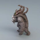 Moonkin Monster Animated & Rigged
