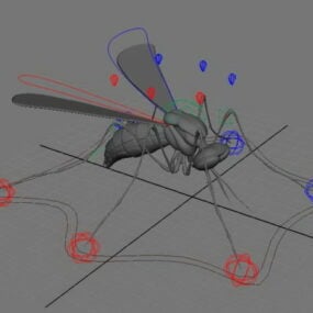 Mosquito Rig 3d model