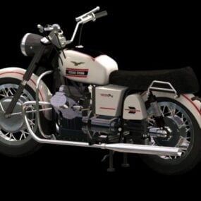 Moto Guzzi Stelvio Dual-sport Motorcycle 3d model