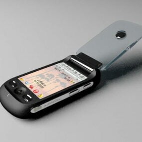 एलजी Kg77 स्मार्टफोन 3डी मॉडल