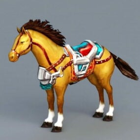 Model 3D konia wierzchowego