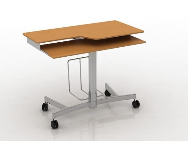Flyttbar bärbar skrivbord