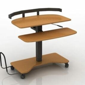 Ruchomy stolik na laptopa Model 3D