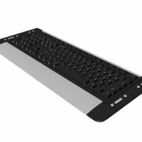 मल्टीमीडिया कीबोर्ड 3डी मॉडल