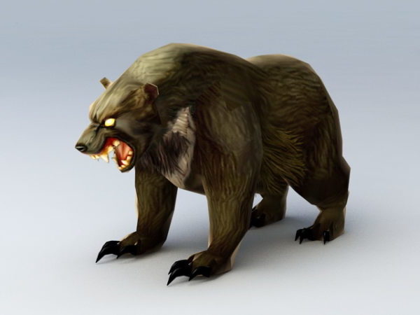 Мутировавший монстр-медведь