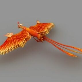 Mythisch Phoenix 3D-model