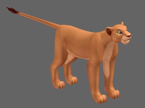 Karaktär Nala Lion King