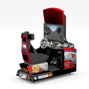 Nascar Arcademachine 3D-model