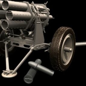 M270 Mlrs Himars Weapon 3D-malli