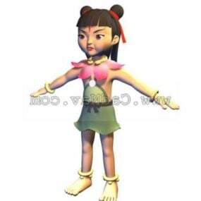 Character Nezha Mythological Person 3d model