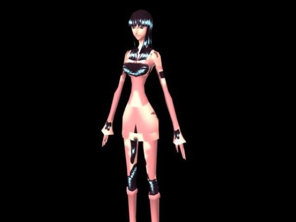 Nico Robin One Piece Character Free 3d Model Max Vray Open3dmodel