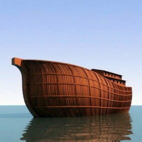 مدل سه بعدی کشتی نوح