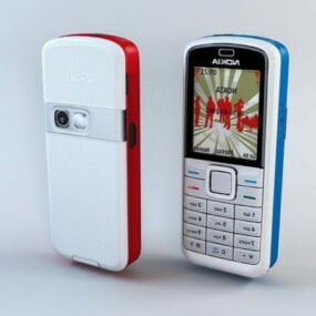 Nokia 5070 3d-modell