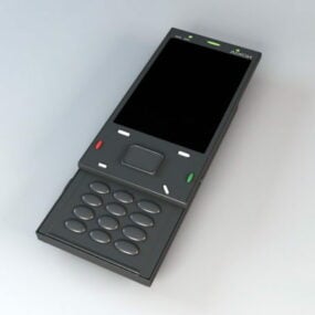 Nokia N86 Smartphone 3d-modell