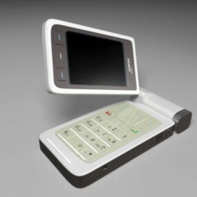 گوشی هوشمند نوکیا N93 مدل سه بعدی
