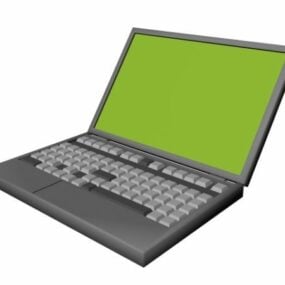 Notebook-Computer 3D-Modell