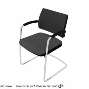 Office Cantilever Furniture Reception Chair 3d model