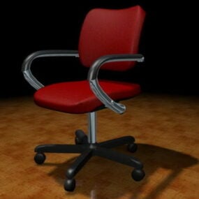 Office Chair With Arms 3d model