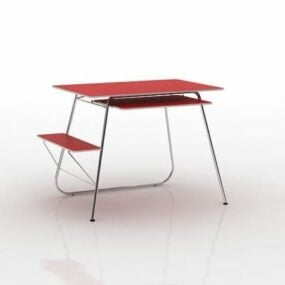 Office Computer Table Furniture 3d model
