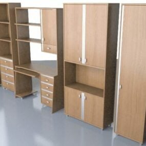 Office Furniture Filing Cabinets 3d model