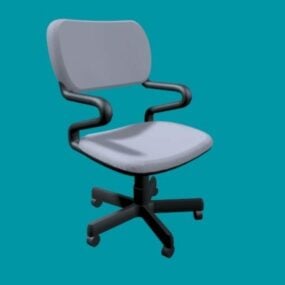 Chaise tournante de bureau modèle 3D