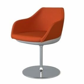 Office Scoop Chair Furniture 3D-malli