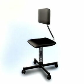 Office Steno Chair 3d model