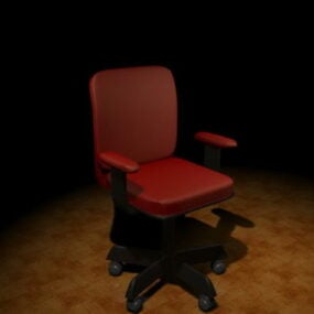 Chaise de bureau pivotante modèle 3D