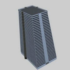 Model 3D Menara Kantor