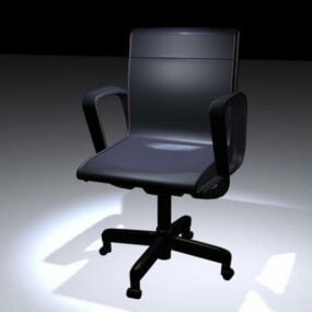 办公室工作椅3d模型
