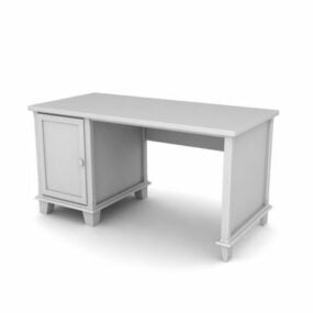 Office Writing Table Furniture 3d model
