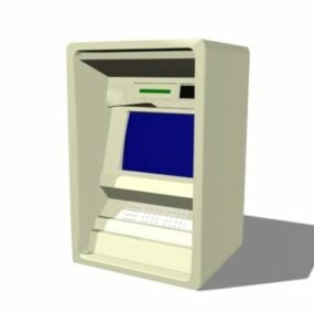 Eski ATM Makinesi 3D modeli