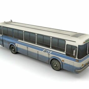 דגם תלת מימד ישן של אוטובוס