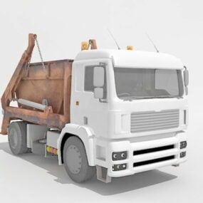 Mô hình 3d xe tải cũ